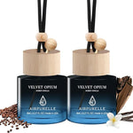 Amber Vanilla Hanging Car Air Freshener | Soft Amber & Warm Vanilla