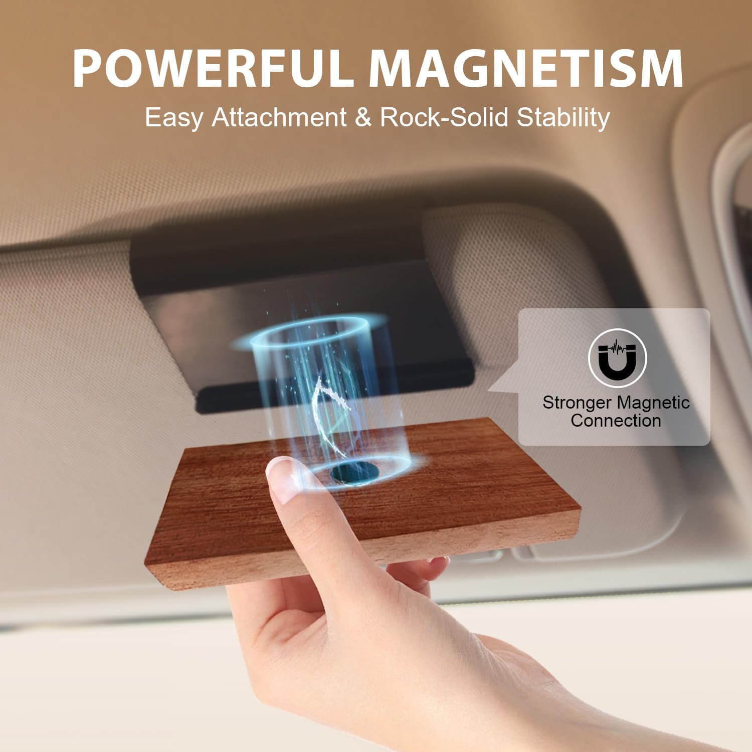 Saffron Amber Wooden Car Air Freshener | Bold & Sophisticated Scent