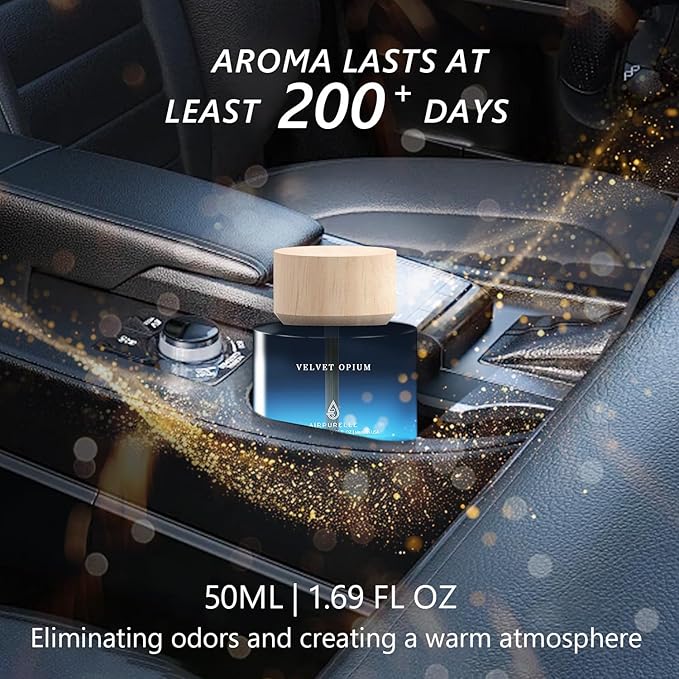 Amber Vanilla Cup Car Diffuser | Soft & Comforting Aroma