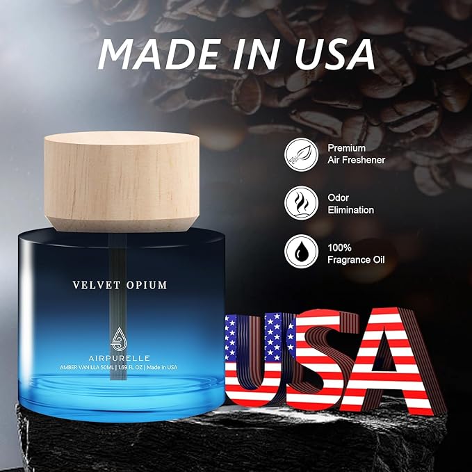 Amber Vanilla Cup Car Diffuser | Soft & Comforting Aroma