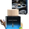Mahogany Teakwood Cup Car Diffuser | Deep Wood & Musk Blend