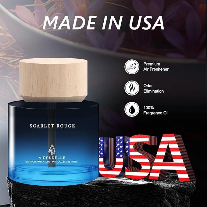 Saffron Amber Cup Car Diffuser | Rich & Luxurious Scent