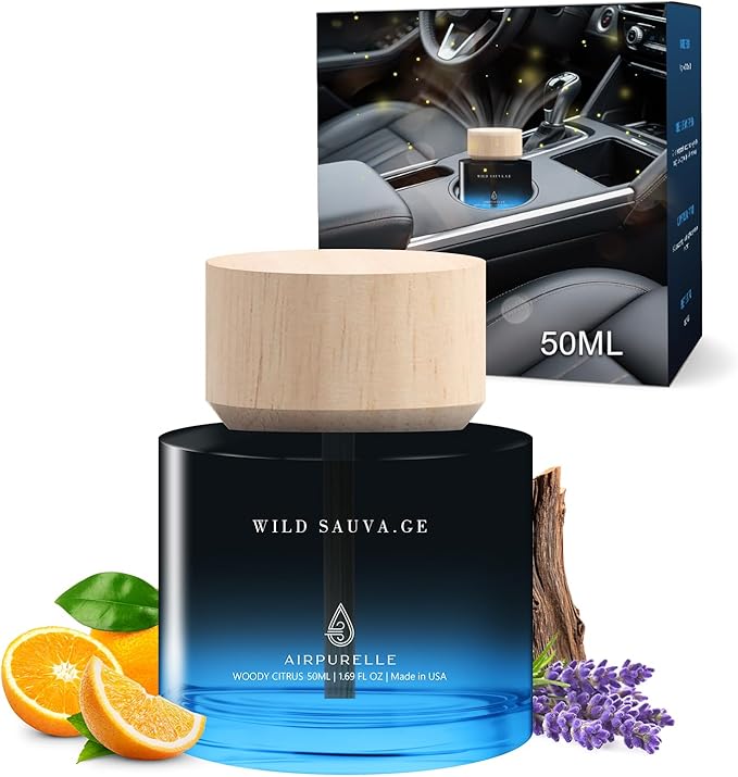 Woody Citrus Cup Car Diffuser | Wild & Refreshing Energy